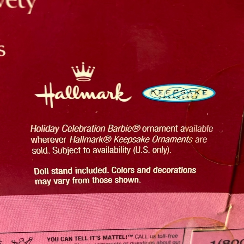 Barbie Holiday Celebration: Vintage 2002 Holiday Celebration Barbie - Picture 12 of 16